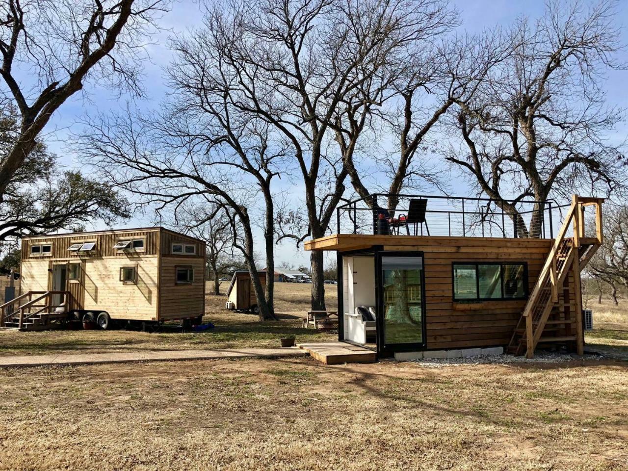 Вилла Montana Escape Elegant Tiny House In Waco Near Magnolia Экстерьер фото